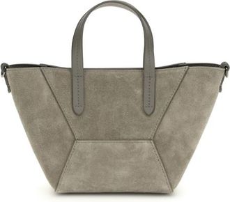 Brunello Cucinelli Suede Shoulder Bag