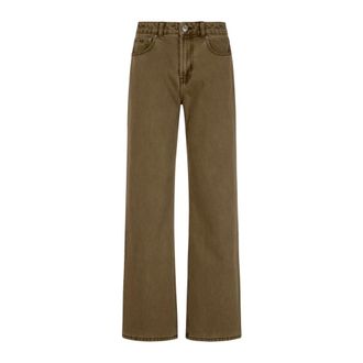 Ami Dames, Jeans, Bruin, Maat: W26 Katoen