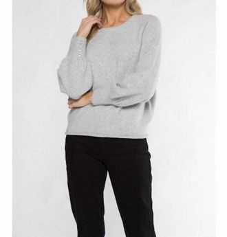 Matty M Stanley Sweater In Heather Grey