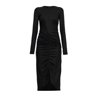 Isabel Marant Dylin Jurk - Dames - Casual kleedjes - Zwart - XS - Wol - Kleedjes