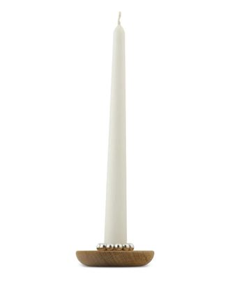 Christofle Portacandela in legno - Argento