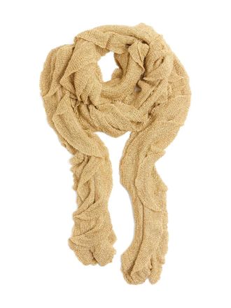 Valentino Garavani lurex knitted scarf - Gold