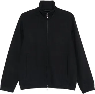Emporio Armani Mens Zipped Sweatshirt