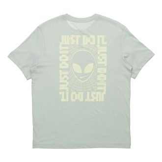 Nike Sportswear Alien Printing Short Sleeve Grass Green CV8968-321