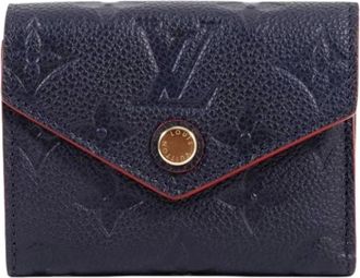 Louis Vuitton Pre-owned Wallets, female, Blue, Size: ONE SIZE Pre-owned Wallet (tri-fold)