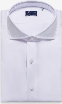 Finamore Lang&auml;rmeliges Hemd aus Baumwolle Napoli