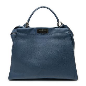 Fendi Large Selleria Peekaboo schoudertas