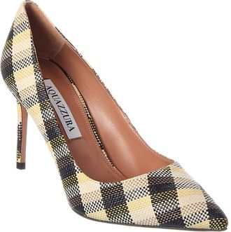 Aquazzura Raffia Pump