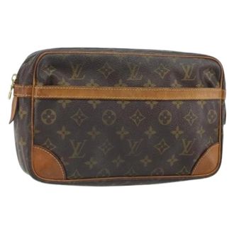Louis Vuitton Mini Borsa in Tela Pre-owned - - Pre-owned - Donna - Marrone - ONE SIZE