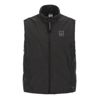 C.P. Company Metropolis Series Pertex Gilet - Heren - Bodywarmers - Zwart - M - Jassen