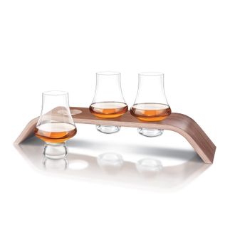 Final Touch Final Touch 4 Piece Whiskey Flight Tasting Set