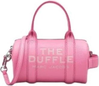 Marc Jacobs Leather Mini Duffle Bag - Dames - Handtassen - Roze - ONE Size - Leer - Tassen