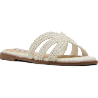 Steven New York Harpo Slide Sandal in White at Nordstrom Rack, Size 7.5