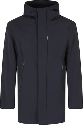 Roberto Ricci Design Mid-Length Winter Jacket With Hood And Chenille Lining