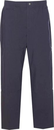Autry Regular Fit Straight Leg Pants - Heren - Straight fit broeken - Blauw - XL - Katoen - Broeken