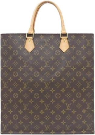 Louis Vuitton Pre-owned Sac Plat Tote - Dames - Vintage Shopper - Bruin - ONE Size - Vintage