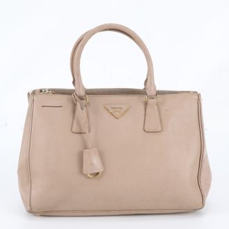 Prada Pink Leather Handbag Shoulder Bag Tote Bag (Pre-Owned)