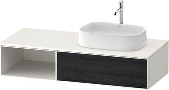 Duravit Lavabo Consola Duravit Zencha, 1300x550mm, 1 Extra&iacute;ble, 1