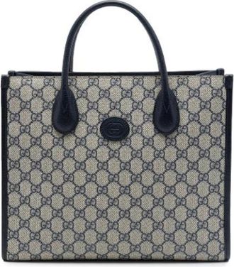 Gucci Pre-owned Satchel - Dames - Vintage Shopper - Beige - ONE Size - Leer - Vintage
