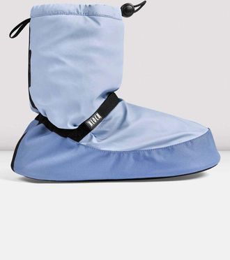 Bloch BLOCH Adult Warm Up Booties, Pastel Blue Nylon