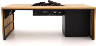 Cosi bridge lounge vuurtafel 140x80x50m