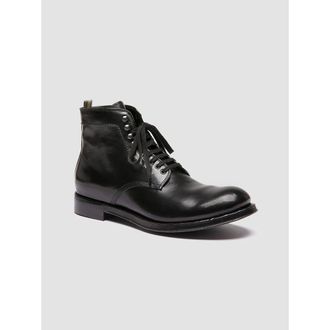 Officine Creative Admiral 004 Black Lace-Up Boot at Nordstrom, Size 41.5