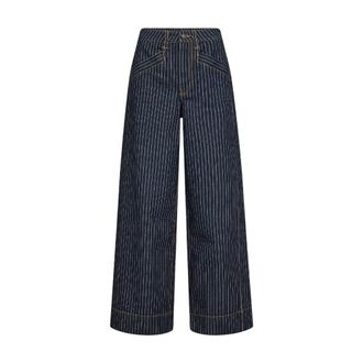 Co'Couture Dames, Jeans, Blauw, Maat: XS Katoen