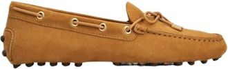 Tod's Gommino Su&egrave;de Loafer - Dames - Loafers - Bruin - 39 EU - Su&egrave;de - Schoenen