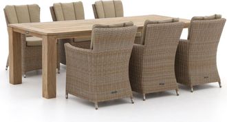 Intenso Furniture Intenso Adriano/ROUGH-X 240cm dining tuinset 7-delig
