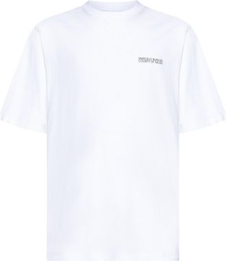 Marcelo Burlon White tempera Cross T-shirt