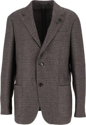 Lardini Blazers - Heren - Blazers - Grijs - L - Jassen