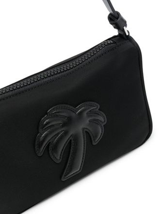 Palm Angels Womens Big Palm Mini Shoulder Bag Black >