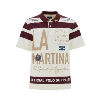 La Martina Heren, Tops, Veelkleurig, Maat: L