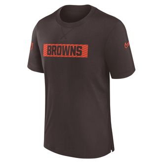 Nike Cleveland Browns Sideline Player Nike Mens Dri-FIT NFL T-Shirt in Brown | 02FF2DI9I-B73