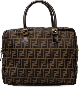 Fendi Pre-owned Fendi Zucca Canvas Business Bag Unisex 7YEKPJOS7LRECOGK