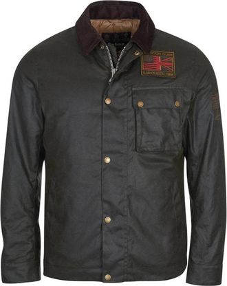 Barbour Gewaxte Katoenen Jas Groen Ritssluiting - Heren - Zomerjassen - Groen - 2XL - Katoen - Jassen