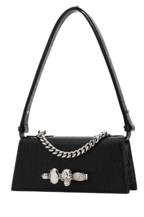 Alexander McQueen Blacksilver Borse A Mano Bag