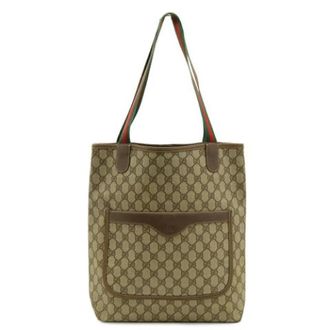 Gucci Pre-owned Tote Bags, unisex, Beige, Size: ONE SIZE Pre-owned Vintage Tote Bag