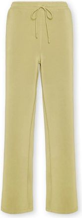 Elena Miro Palazzo Broeken in Scuba - Dames - Straight fit broeken - Groen - XL - Katoen - Broeken