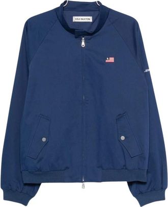 Cole Buxton Bomberjack - Heren - Bomber jackets - Blauw - L - Jassen