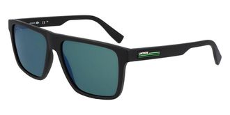 Lacoste L6027S 002 Mens Sunglasses Black Size 57