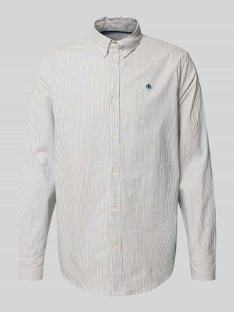 Scotch & Soda Regular Fit Freizeithemd mit Button-Down-Kragen in Marine, Gr&ouml;&szlig;e M