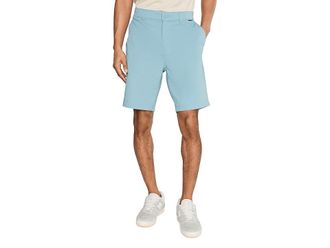 Travis Mathew Tech Knit Shorts Mens Workout Ash Blue : 32 9, Polyester