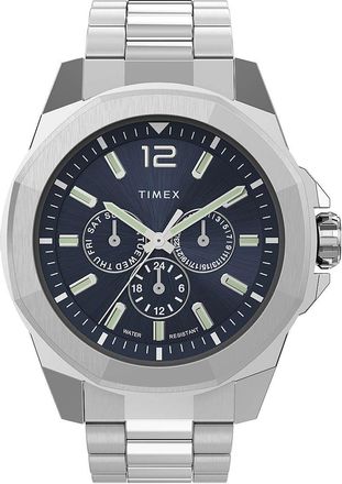 Timex Essex Avenue City Collection Mens Silver Watch TW2V43300 Stainless Steel (archived) - One Size