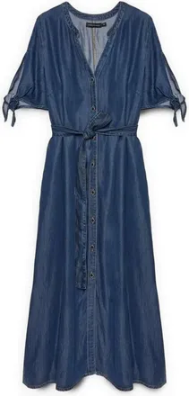 Fiorella Rubino Mujer, Vestidos, Azul, Talla: 2XL