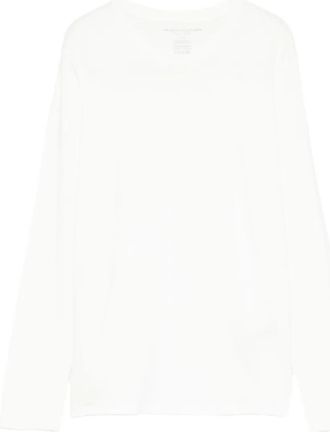 Majestic Filatures long-sleeve round-neck sweater - White