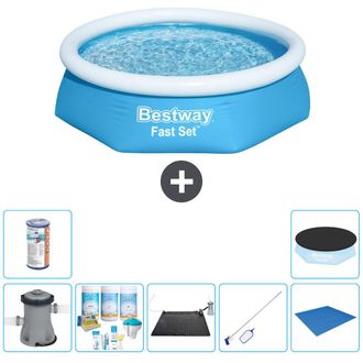 Bestway Piscina Bestway Fast Set Redonda - 244x61 Cm - 8-piezas S21396