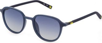 Fila SFI313 Polarized BL1P Mens Sunglasses Blue Size 50