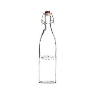 Kilner Square Swing Top Bottle, 16 Ounce in Clear at Nordstrom