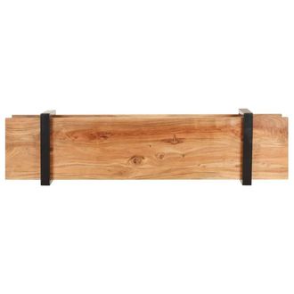 Berkfield Home TV Cabinet 160x40x40 cm Solid Acacia Wood in Brown | Size: 160 x 40 x 40 cm